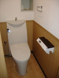 トイレを変えて節水に トイレを変えて節水に